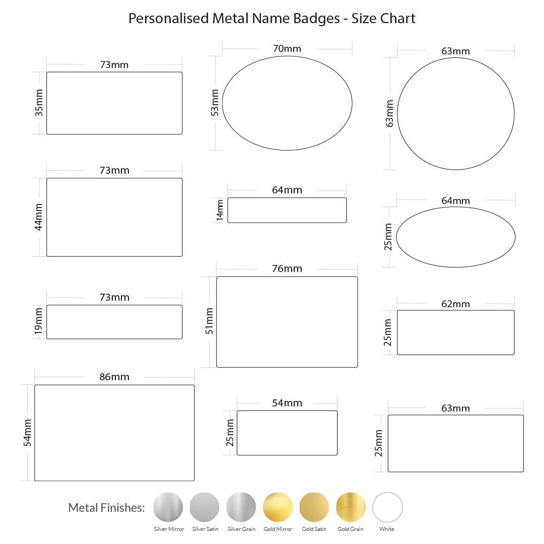 Domed Metal Name Badges - Image 3