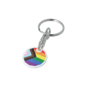 Pride Trolley Coin Keyring
